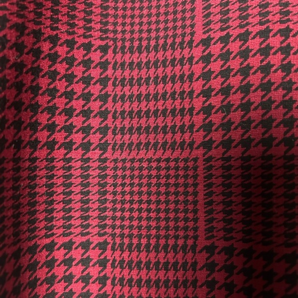 Torrid Red Leggings with Ribbed Texture and Elastic Waistband - Picture 3 of 7